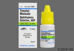 Timolol Images and Labels - GoodRx