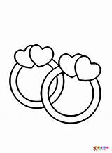 30  Wedding Ring Coloring Pages Free Printable PDF & Online sketch template