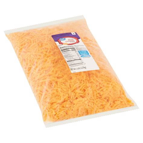 Great Value Shredded Sharp Cheddar Cheese, 5 lb - Walmart.com - Walmart.com