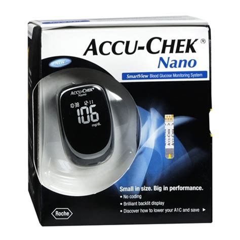 Accu-Chek Nano Meter Kit, w/ Fastclix Lancing Device, Each | McGuff