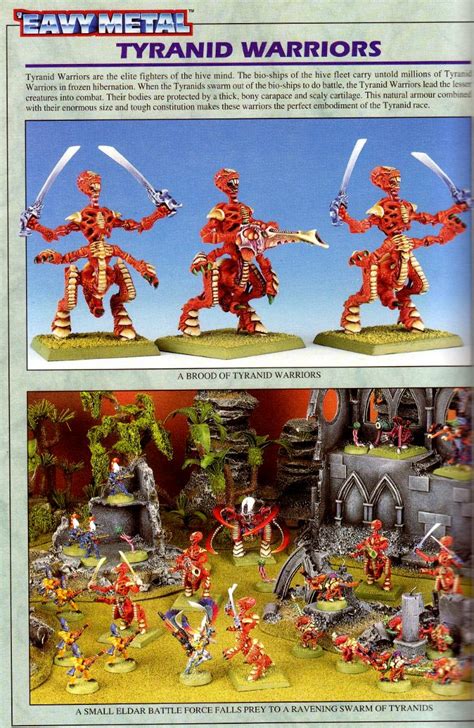 2nd Edition, Codex, Copyright Games Workshop, Tyranids - 2nd Edition Nid Warriors - Gallery ...