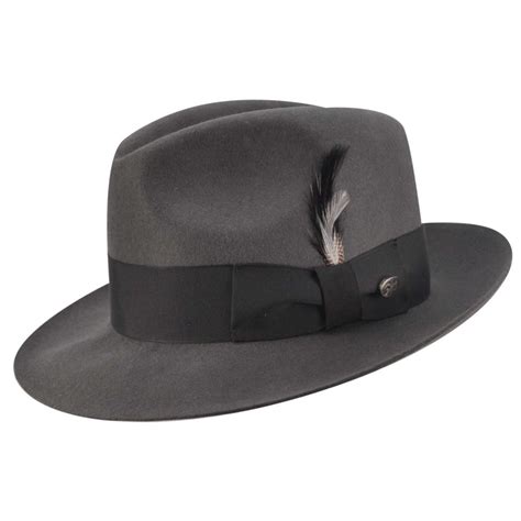 Gangster Fedora | Hats for men, Bailey of hollywood, Mens dress hats