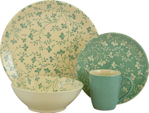 Sango Fresh Flowers 16-Piece Dinnerware Set | Dinnerware set, Floral ...