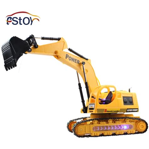 RC Excavator Caterpillar Digger Remote Control Crawler Construction ...