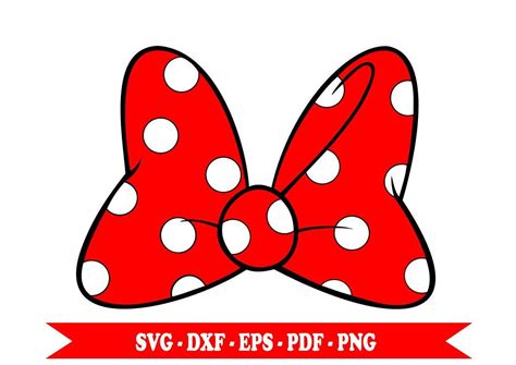 Minnie Mouse Bow Silhouette Clip Art