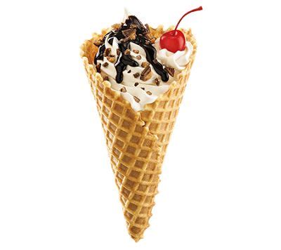 Sonic Drive-In - Menu - Real Ice Cream Sundaes | Sonic ice cream, Waffle cones, Sundae