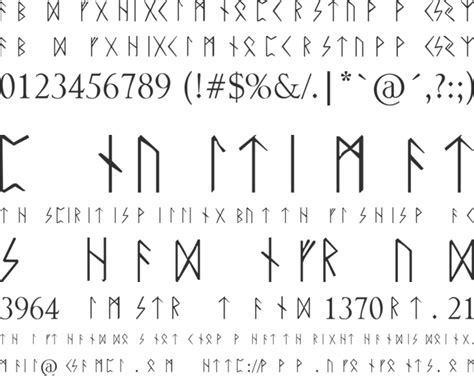 Rune Font : Download Free for Desktop & Webfont