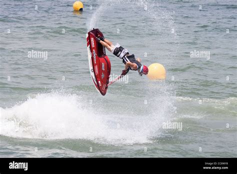 Jet Ski Freestyle Competition Stock Photo - Alamy