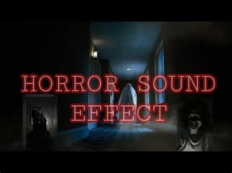 HORROR SOUND EFFECT - YouTube