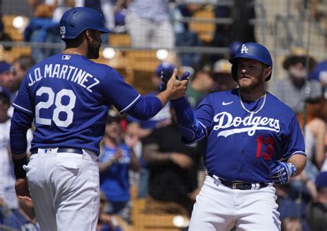 Dodgers Spring Training Highlights: Max Muncy & J.D. Martinez Home Runs ...