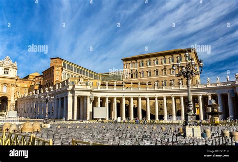 The Apostolic Palace in the Vatican city Stock Photo - Alamy