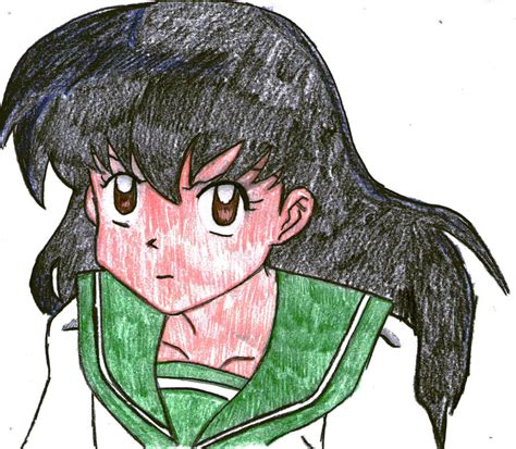 Kagome - My first Inuyasha pic by tyory on DeviantArt