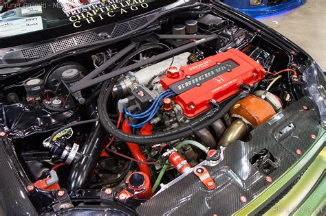 Turbo B-Series Engine with Edelbrock Victor X Intake Manifold - BenLevy.com