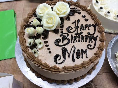 Happy Birthday Mom! Our very popular chocolate dream cake with a rich coffee infused choco ...