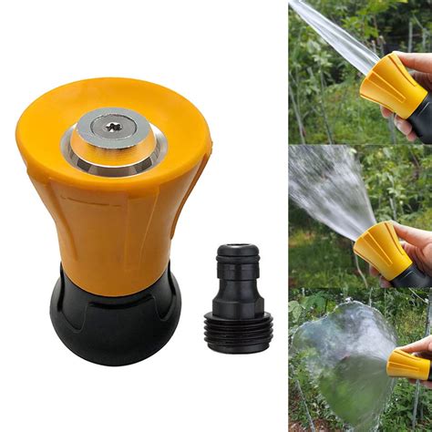 Garden Hose Nozzle Water Spray High-Pressure Spray Nozzle Sprinkler Adjustable - Walmart.com