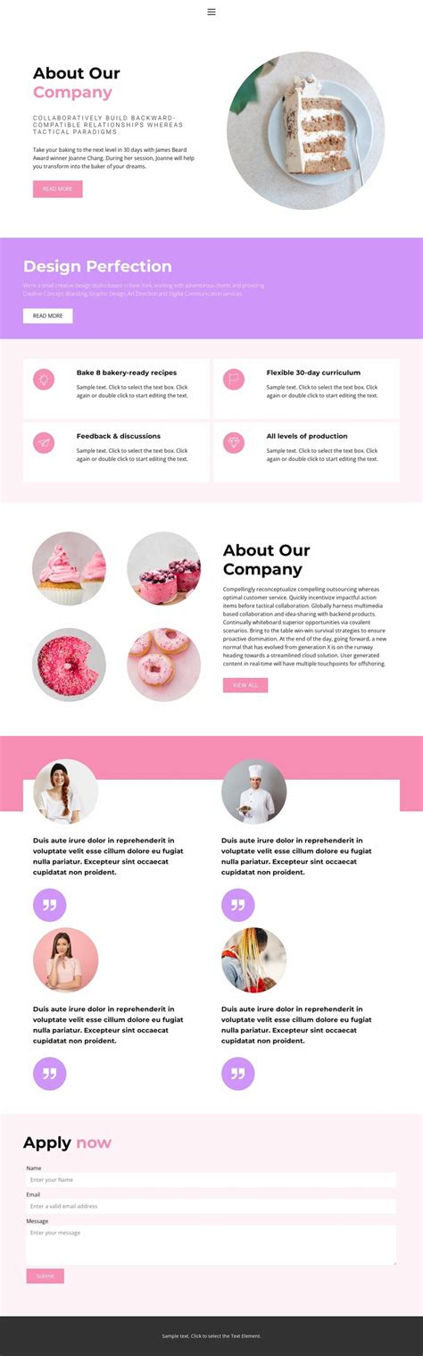 About our production Website Template