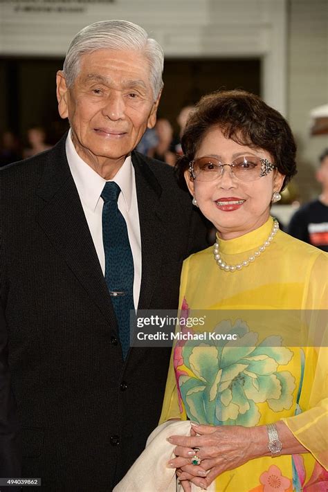 Former Governor of Hawaii George R. Ariyoshi and Jean Ariyoshi arrive ...