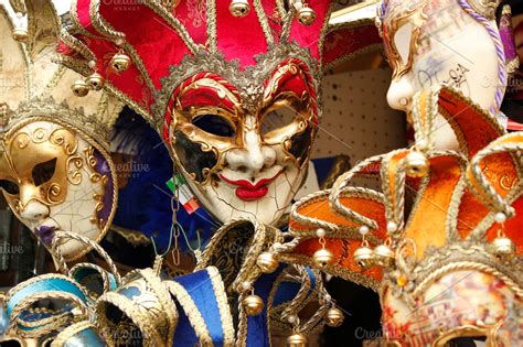 Venetian carnival masks | High-Quality Beauty & Fashion Stock Photos ~ Creative Market