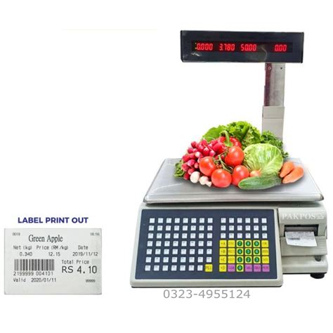 Label Printing Scale