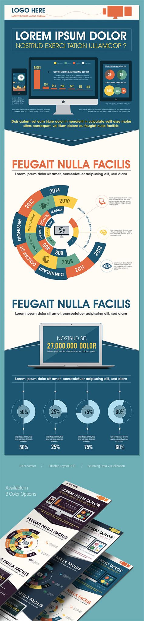 40 Free Infographic Templates to Download - Hongkiat