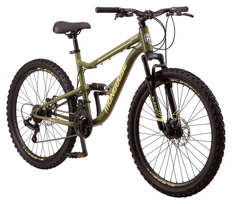 Mongoose Bash Suspension mountain bike, 21 speeds, 26-inch wheels ...