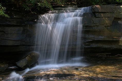 Waterfall @ Chimney Rock Foto & Bild | north america, united states ...