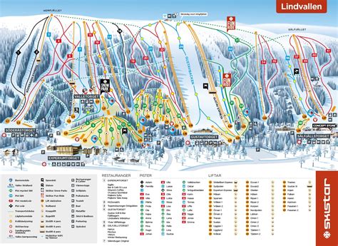 Salen Ski Resort Piste Maps