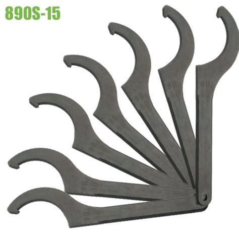 Hook Wrench Set 15pcs from 30 up to 205 ELORA 890s Germany