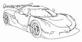 A Drawing Of Sports car sketch template