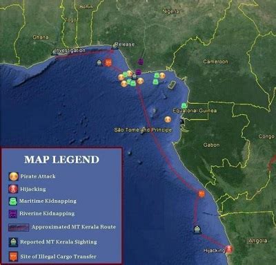 Oil Soaked Pirates in Gulf of Guinea