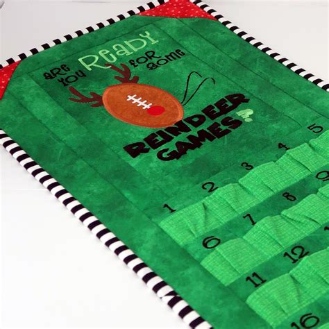 Football Advent Calendar / Sports-themed Christmas Countdown - Etsy