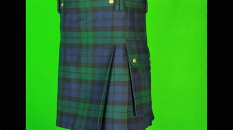 Black Watch Tartan Contemporary Kilt - Video | Scottish Kilt™