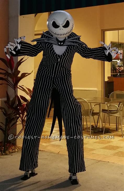 Larger Than Life Jack Skellington Costume | Jack skellington costume, Nightmare before christmas ...