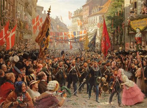 Tropper 1849 - First Schleswig War - Wikipedia | History painting, Denmark history, German history