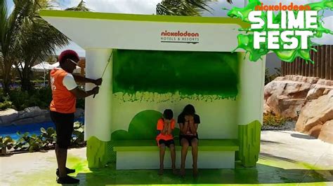 SLIME TIME at NICKELODEON HOTEL PUNTA CANA! Family Fun Vlog | Nickelodeon hotel, Nickelodeon ...