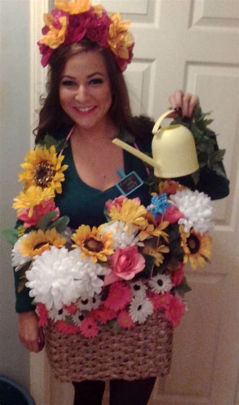 homemade Flower pot halloween costume! Used the watering can to drink out of | Flower pot ...