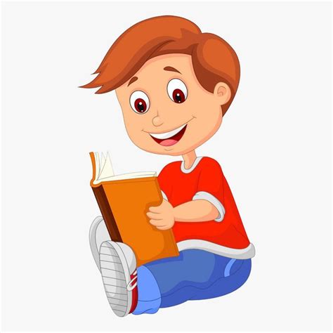 Reading A Book Clipart Images | Kids reading books, Book clip art, Reading cartoon