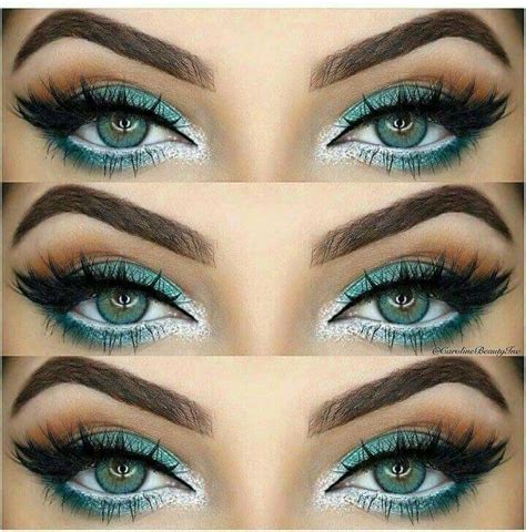 Pin by Beba Acuña on make up in 2020 | Makeup for green eyes, Orange lipstick makeup, Silver eye ...