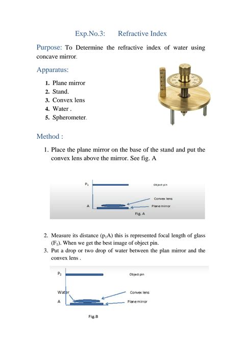 SOLUTION: Refractive index - Studypool