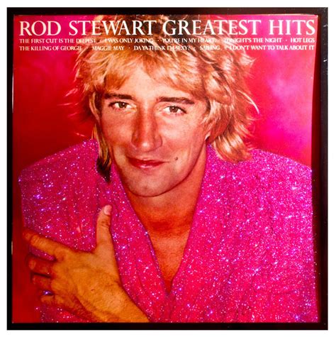 Glittered Rod Stewart Greatest Hits Album - Contemporary - Artwork - by mmm designs