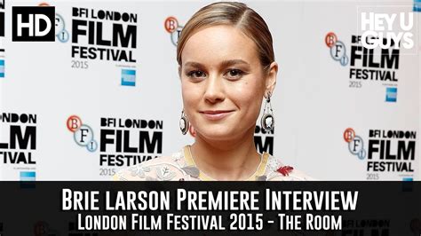 Brie Larson Interview - Room Premiere - YouTube