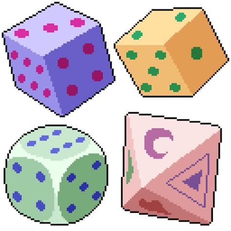 Dice Pixel Art