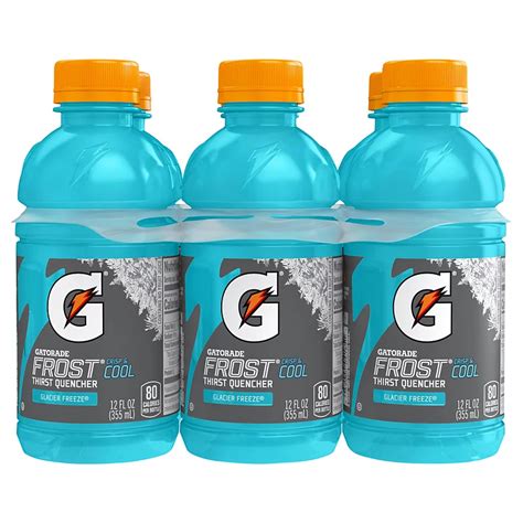 Gatorade Frost Glacier Freeze 12 oz Bottles - Shop Sports & Energy ...