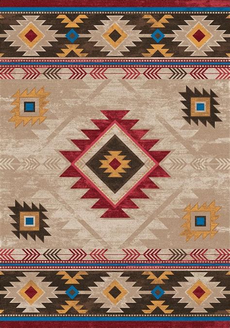 Southwest Area Rug Native American Style Rug Southwestern Rug Southwest Rug Southwestern Area ...