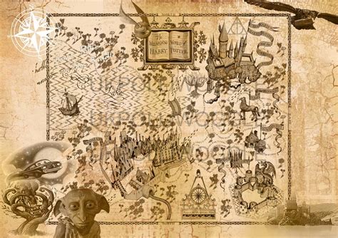 [100+] Marauders Map Wallpapers | Wallpapers.com