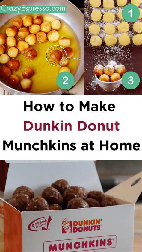 Dunkin Donut Munchkins Recipe: Small in Size, Big on Flavor!