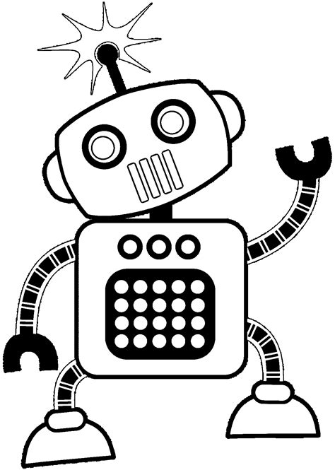 Lego Robot Coloring Pages - Coloring Home