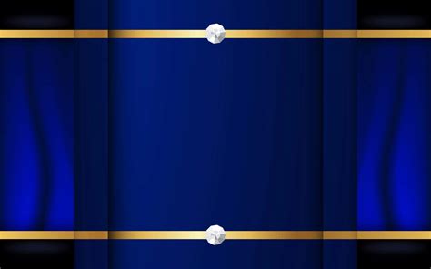 Royal Blue And Gold Background