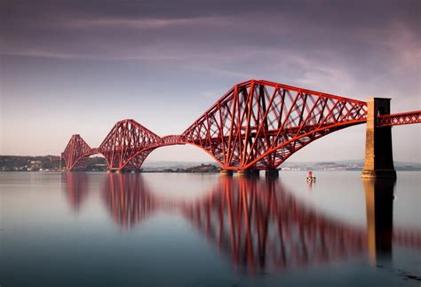 The Forth Bridge: A masterpiece that's 1.5 miles long, 360ft high, made of 54,000 tonnes of ...