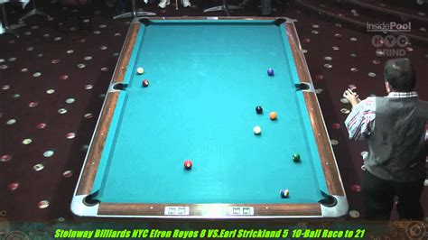 Muellers.com Efren Reyes vs Earl Strickland 10-Ball The Battle of Legends | Pool Playing Tips